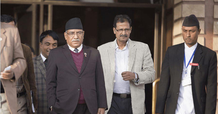 प्रचण्ड–नेपाल पक्षका नेताहरुले सभामुखलाई भेटे