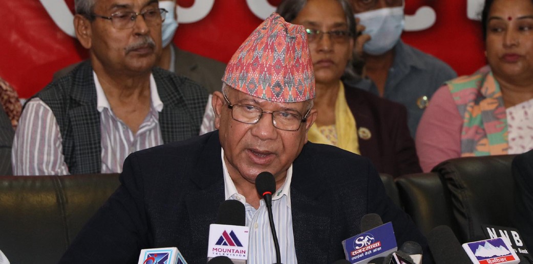सभामुखको साथमा छौँ-  अध्यक्ष नेपाल