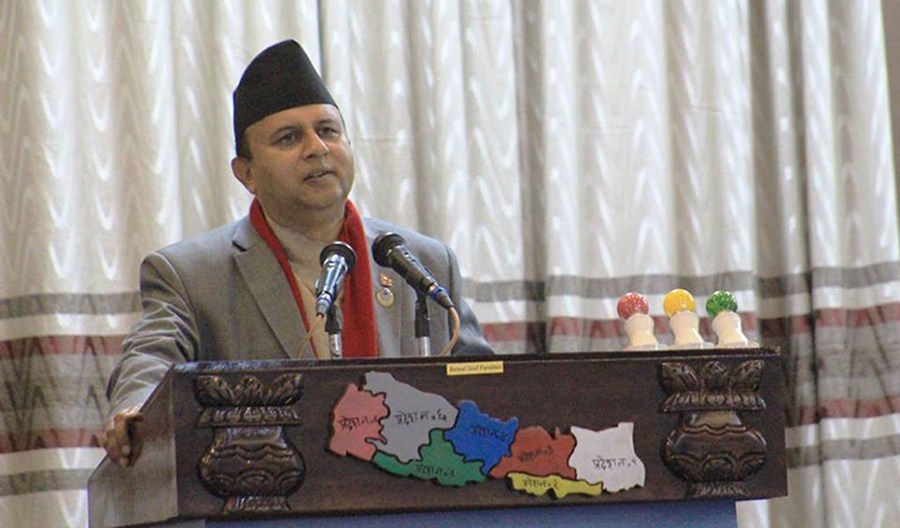 लुम्बिनी प्रदेशका मुख्यमन्त्री शंकर पोखरेलद्वारा पदबाट राजीनामा
