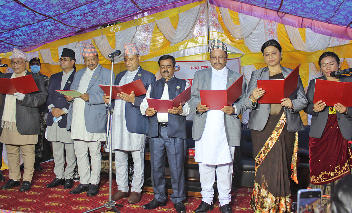 लुम्बिनी प्रदेश : मन्त्रिपरिषदमा हेरफेर र कार्यविभाजन, खड्काले पाए सहकारी मन्त्रालय