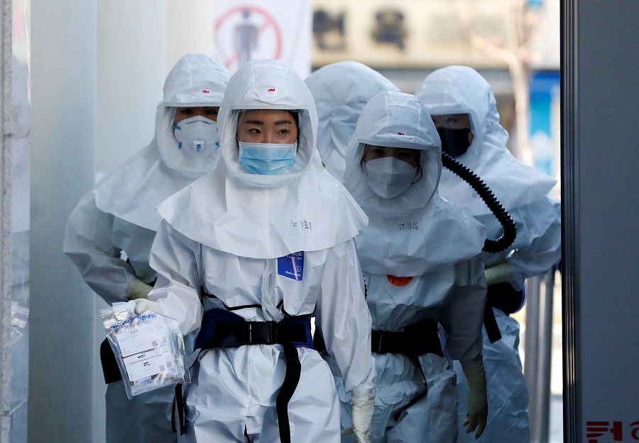 दक्षिण कोरियामा एकै दिनमा अहिलेसम्मकै सबैभन्दा धेरै कोरोना संक्रमित